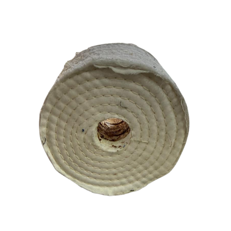 rueda de manta blanca 10"x1"