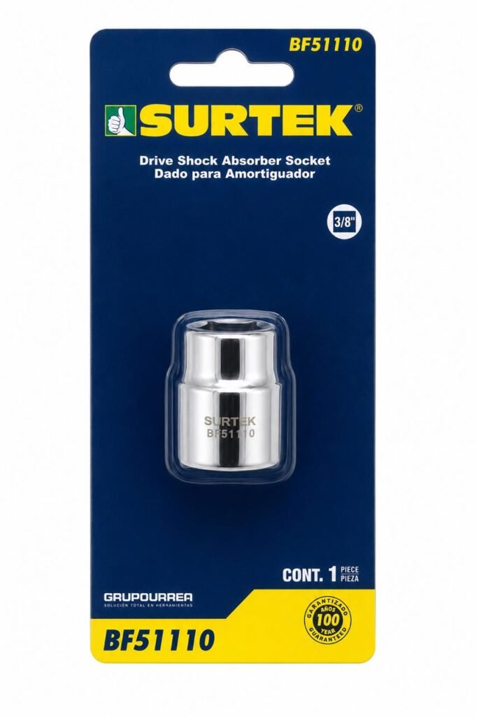 ybf51110 dado 3/8 para ajuste de amortiguador