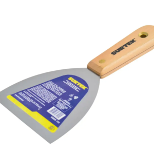 espatula flexible 1" mango de madera