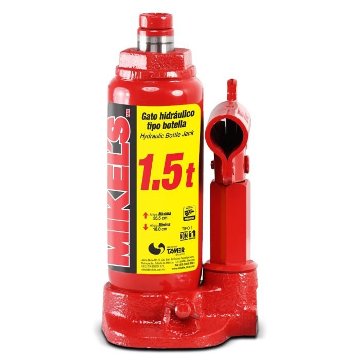 mig1 gato hidraulico de botella 1.5t