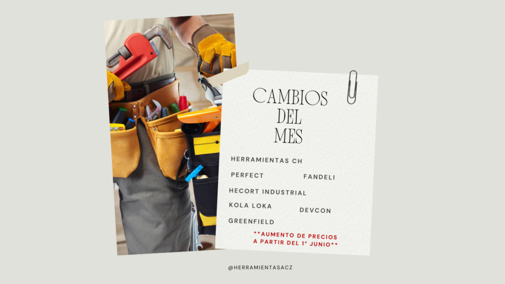 cambios del mes (post para twitter)