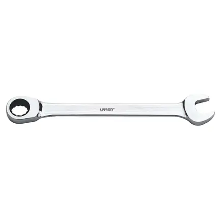 1208mcm llave combinada pulido espejo de matraca métrica, 12 puntas, 8 mm