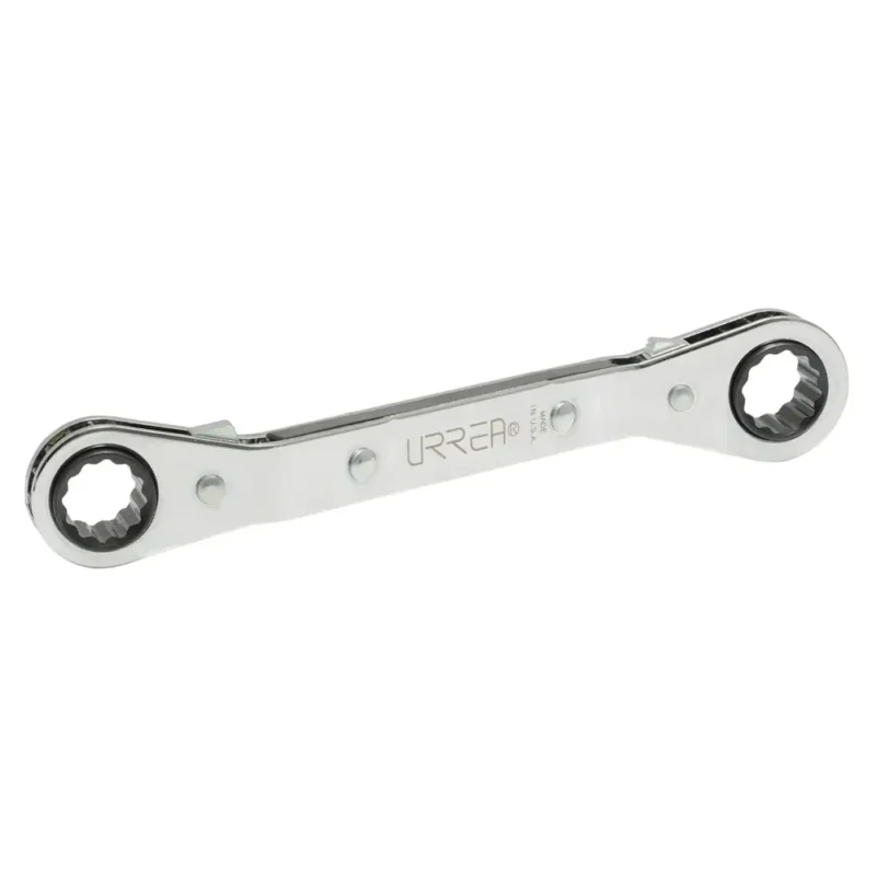 U1182 - LLAVE ESTRIAS MATRACA ACODADA 3/8X7/16