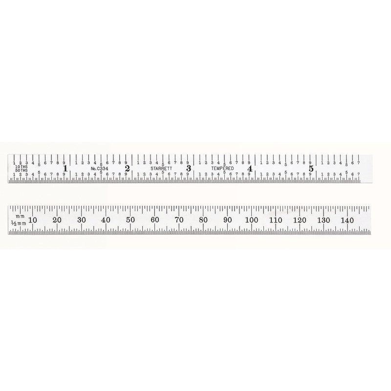SC334-150 - REGLA DE ACERO 5 3/4"